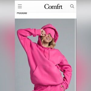 Viral Comfrt Airplane Mode Travel Hoodie and Sweatpants set - new with tags/bag